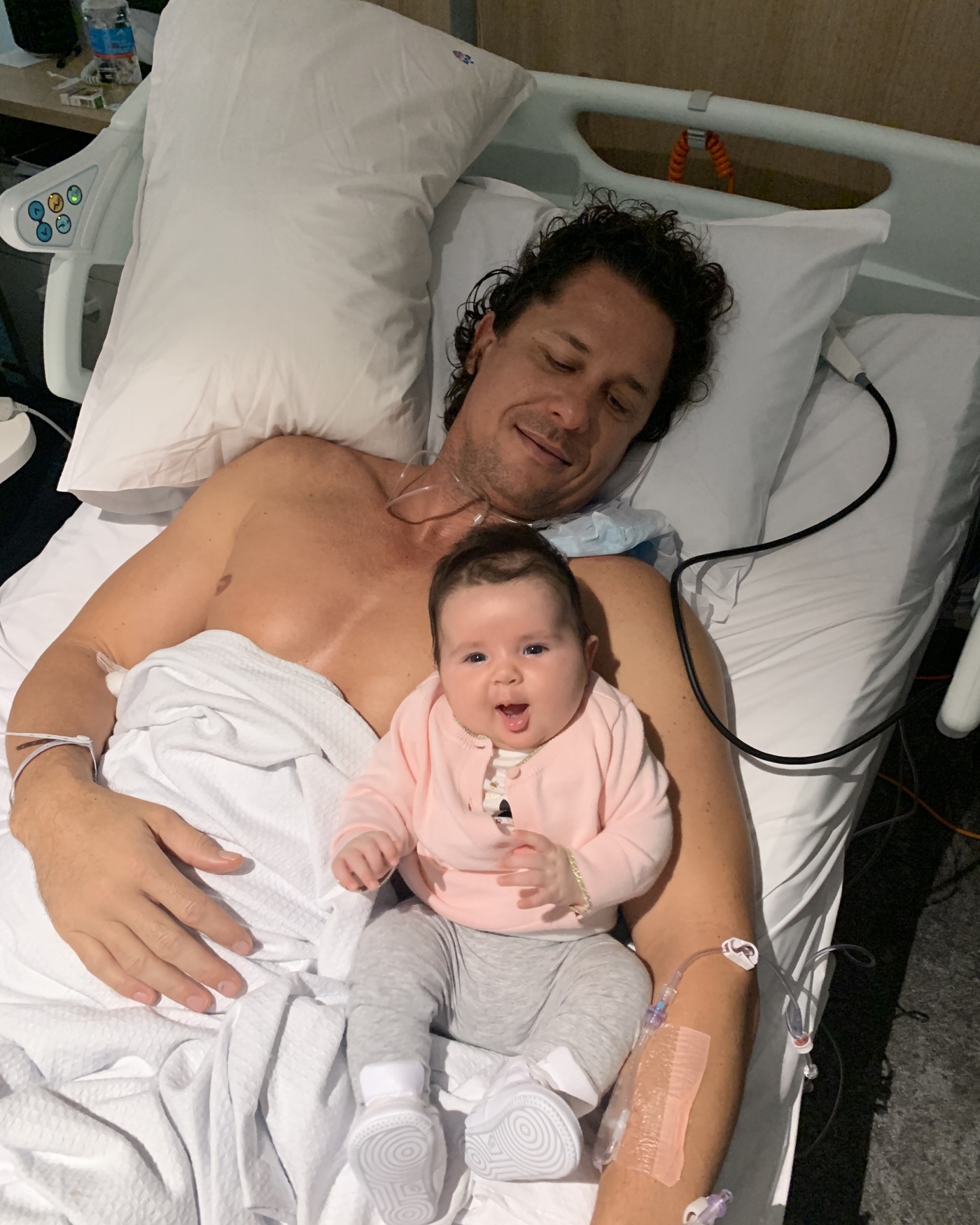 Stage three cancer, alongside a global career and three children